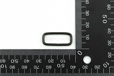 Рамка 21/08 (ø 2мм), цвет черный никель (оксид), 50 шт.