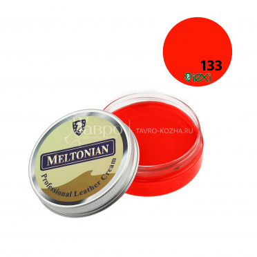 Meltonian P1_133 Bright Red, Грунтовочно-финишный крем для кожи, естественный блеск, 50ml