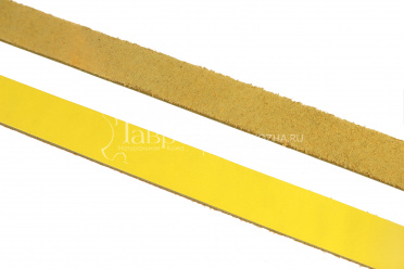 &quot;Аурус&quot; цвет ярко-желтый, под пряжку 25 мм, длина 120-140 см
