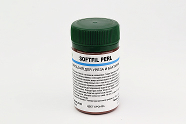 Softfil PERL эмульсия для уреза и бахтармы, цвет бронза, 50мл.