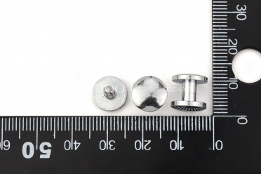 Винт ременной конус OWDEN 10*6*4 мм, покрытие никель, 6 шт.