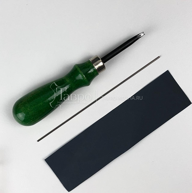 Торцбил с зеленой ручкой 0,8 мм