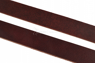 Буйвол &quot;Bonita WAX&quot; цвет красно-коричневый, под пряжку 40 мм, длина 120-140 см