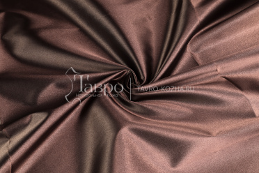 Ткань подкладочная, цвет коричневый перламутр, погонный метр