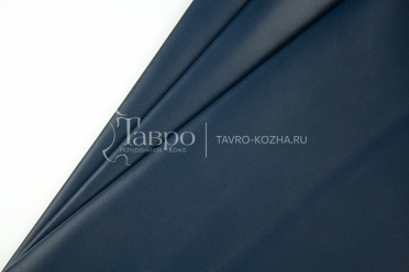 Подкладка шевро &quot;Тортум&quot;, толщ. 0.6 - 0.8 мм, цвет тёмно-синий